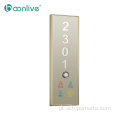 Nova porta doorplate de vidro DND doorplates personalizados